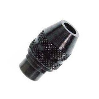 DREMEL 4486 Drill Chuck, 1/32 in Chuck, Steel, Dim Gray