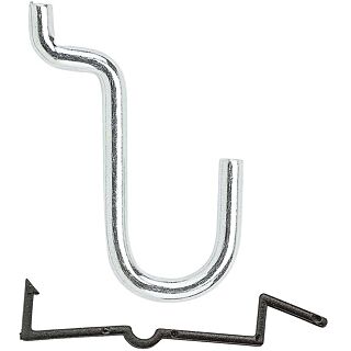National Hardware N180-023 Peg Hook, 1/2 in, Steel, Zinc