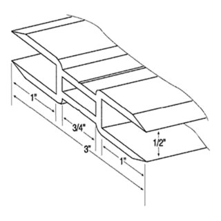Permalatt DuraShell Lattice Mouldings, 98 in.