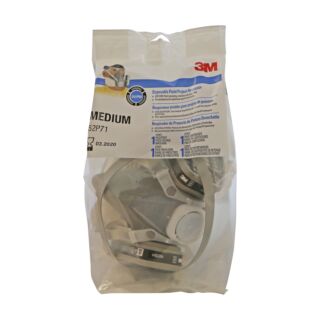 PAINT SPRAY & PESTICIDE RESPIRATOR MEDIUM FACE PIECE