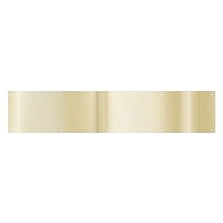 National Hardware N270-306 Kickplate, 30 in L, 6 in W, Brass