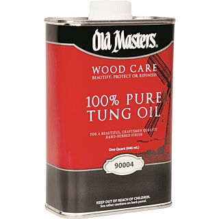 Old Masters, 100% Pure Tung Oil, Quart