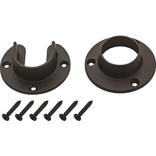 National Hardware V8600 Series S822-081 Closet Flange Set, Zinc, 1 Pack