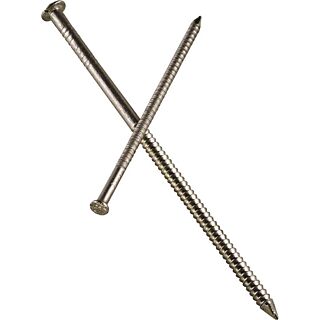 Simpson Strong-Tie T8SND1 Siding Nail, 2-1/2 in L, 13 ga, Full Round Head, 1 lb Package