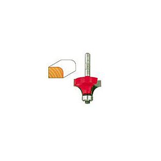 Freud 34-124 Router Bit, 1/2 in Dia Shank, 4-Cutter, Carbide