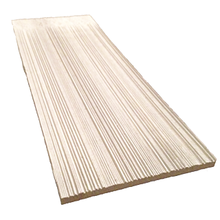 Western Red Cedar Striated Shingles, #1 Grade, Primed, 18 in.