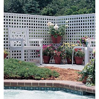 Xpanse Greater Outdoors Vinyl Lattice Panels, 4 ft. x 8 ft.
