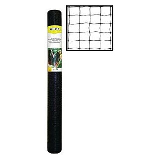 TENAX Protect Net, 7 ft. x 100 ft. Mesh, Plastic, Black