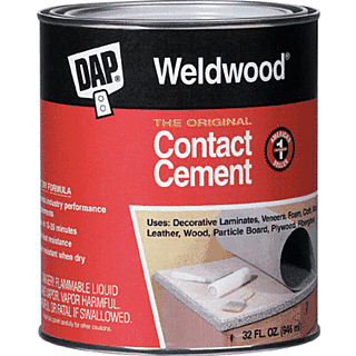 00272 QT DAP WELDWOOD ORIGINAL CONTACT CEMENT TAN