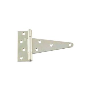 National Hardware N129-072 Extra Heavy T-Hinge, Steel, Zinc, 5 in. - 1 Pack
