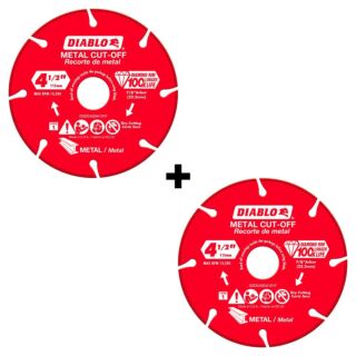 Diablo 4-1/2 Diamond Blades 2-Pack