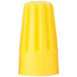 GB WireGard GB-4 Series 25-004 Wire Connector, 300/600 V, 18 to 10 AWG, Yellow