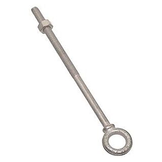 National Hardware N245-183 Eye Bolt, 1/2-13 Thread, 5-7/8 in L Thread, 1 in ID x 1-3/4 in OD Dia Eye