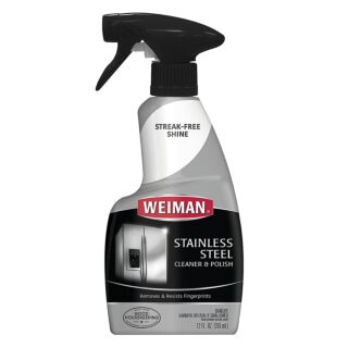 Weiman Stainless Steel Cleaner & Polish, Spray, 12 oz.