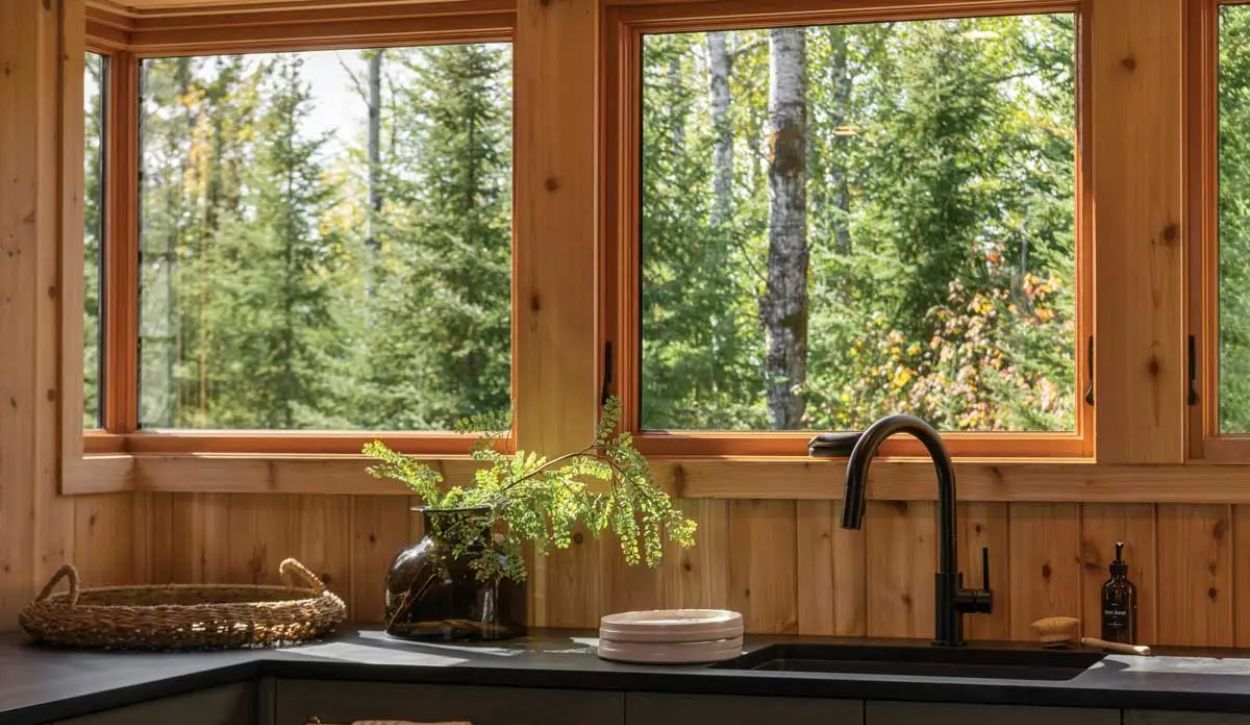 Kitchen featuring Marvin’s Ultimate Awning window