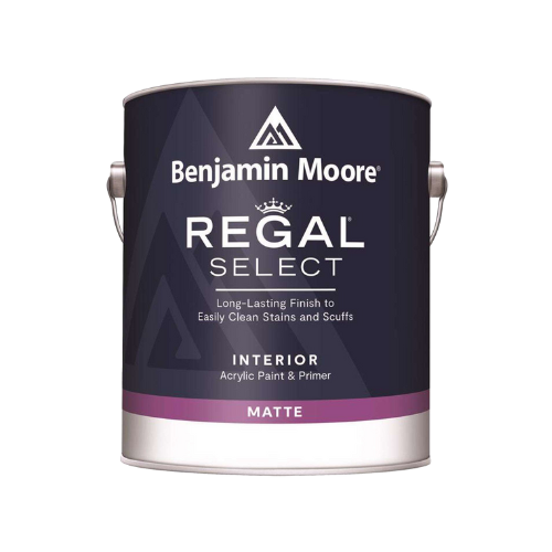 Can of Benjamin Moore Regal Select Paint