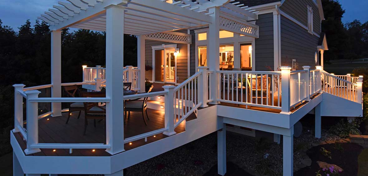 TimberTech Advanced PVC decking in Coastline