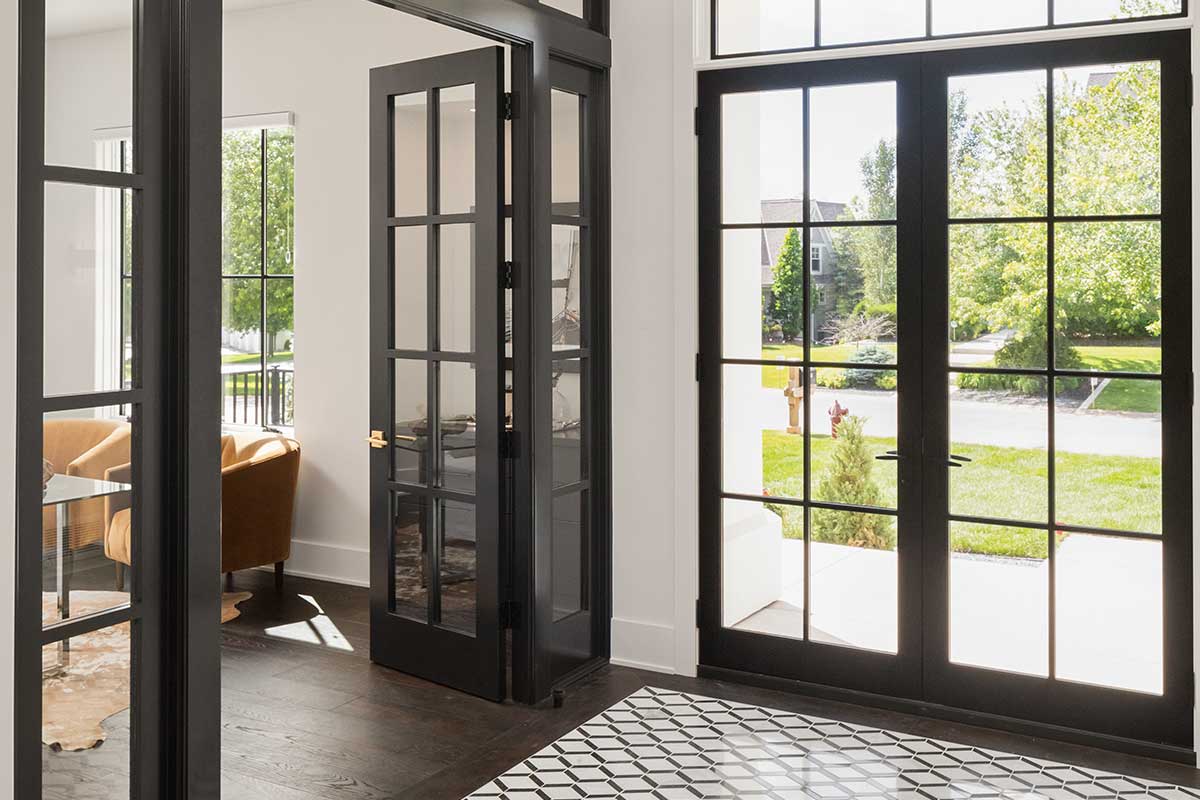 Marvin Elevate in-swing fiberglass Exterior French doors